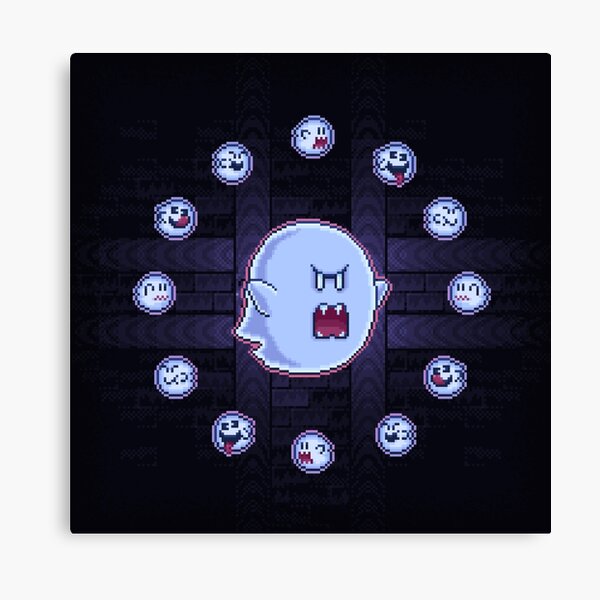Circle of Boos Canvas Print