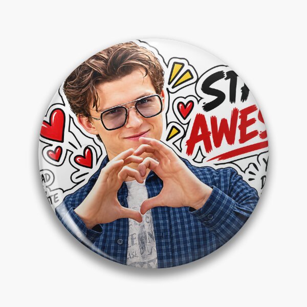 Item preview, Tom Holland Stay Awesome Encouraging Fan Art designed and sold by iwzzuel.