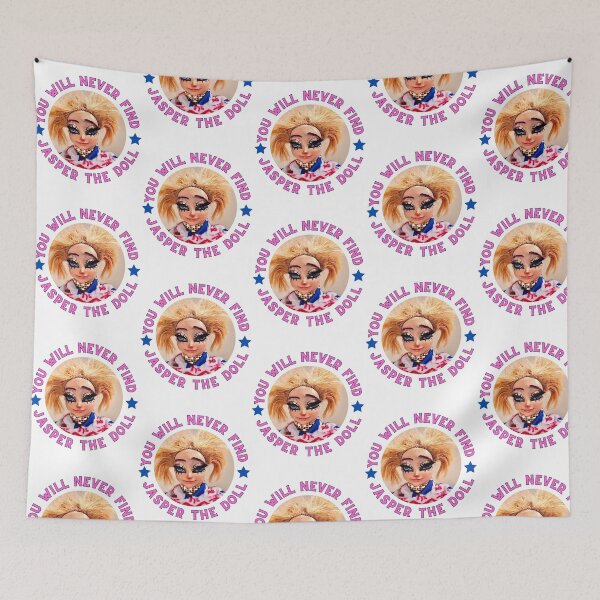 Item preview, Jasper The Doll You Will Never Find Another Girl Like Me Sticker designed and sold by aless-gilligzx.