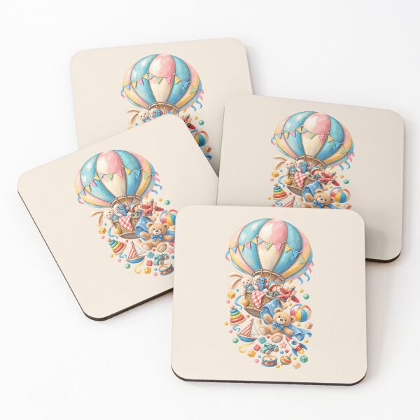 Item preview, Whimsical Toy Hot  Air Ballon designed and sold by PrintGo26.