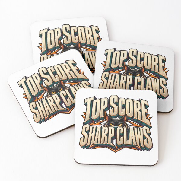 Item preview, Top Score Sharp Claws Black Cat Gamer designed and sold by FZ Studio .