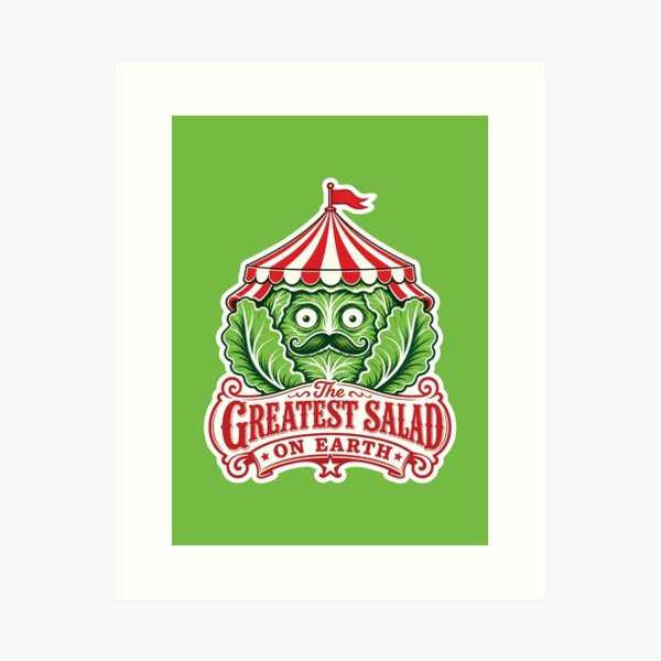 Item preview, Funny Cabbage Circus Vegetable Lover designed and sold by KAYJAY DESIGNS.