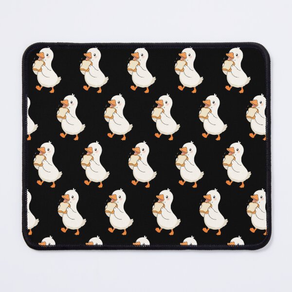 Item preview, Cute Bread-Loving Duck Pattern designed and sold by Little Dora Art.