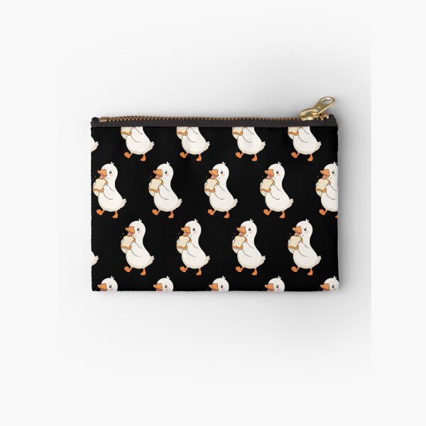 Item preview, Cute Bread-Loving Duck Pattern designed and sold by Little Dora Art.