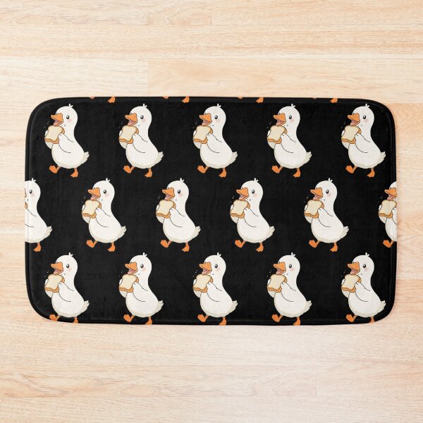 Item preview, Cute Bread-Loving Duck Pattern designed and sold by Little Dora Art.