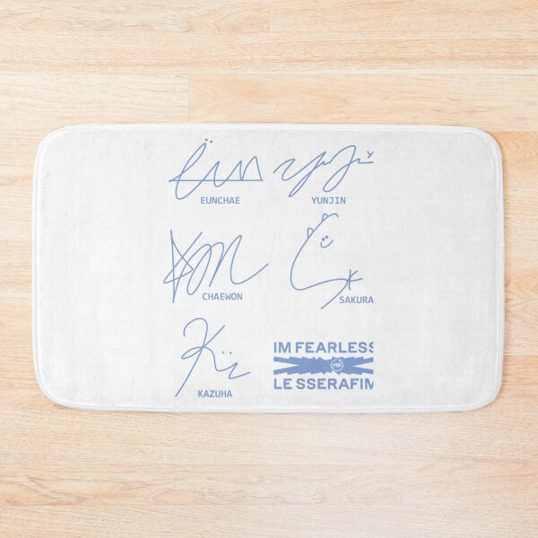 Item preview, Design With The Autographs Of Le Sserafim designed and sold by ky-cardina.