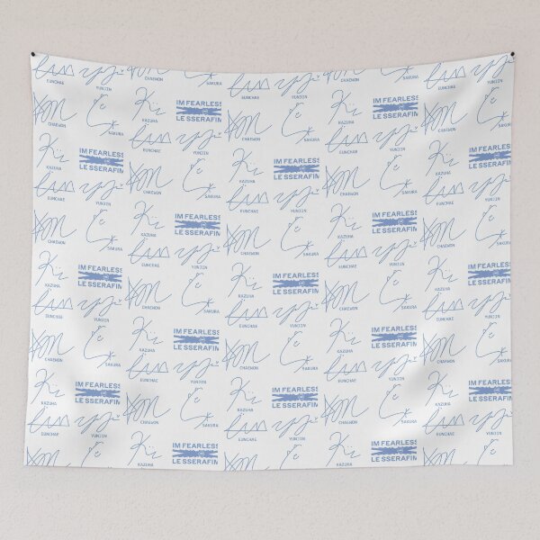 Item preview, Design With The Autographs Of Le Sserafim designed and sold by ky-cardina.
