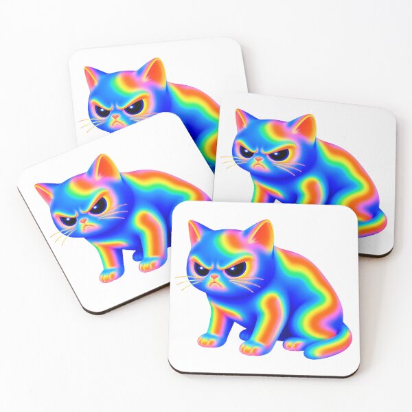Item preview, The Angry Kitty designed and sold by OffsetDept.