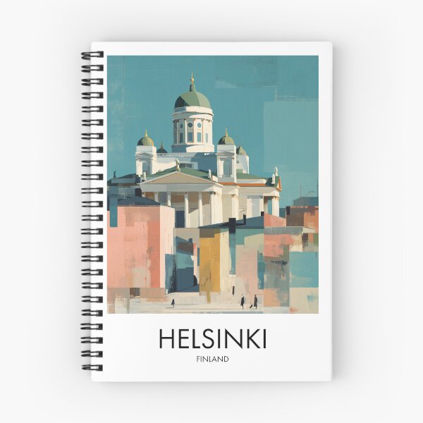 Item preview, Helsinki Cathedral, Pastel Nordic Decor designed and sold by MarkedArtPrints.