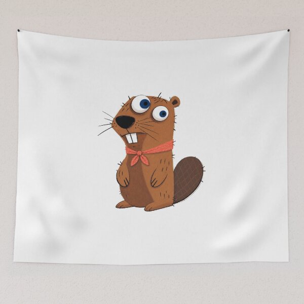 Item preview, Coral Neckerchief Beaver designed and sold by The-Art-of-D.