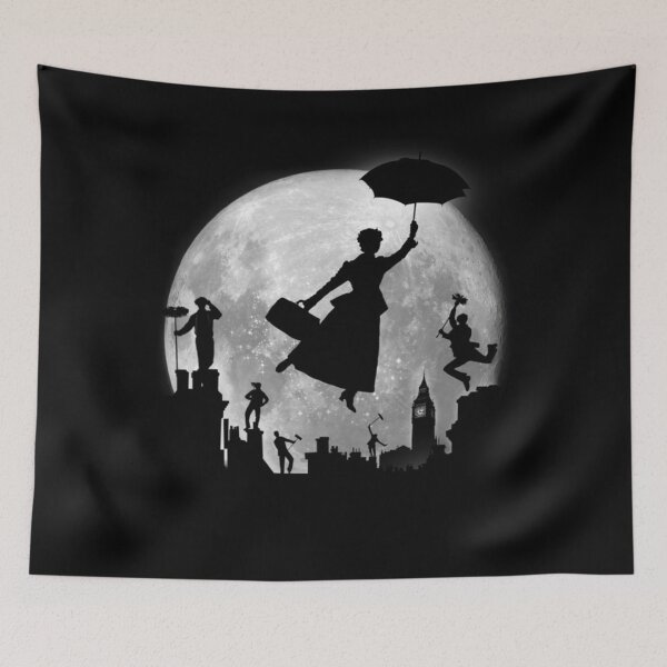 Item preview, Full Moon Over London Rooftops designed and sold by nguyenconguan80.