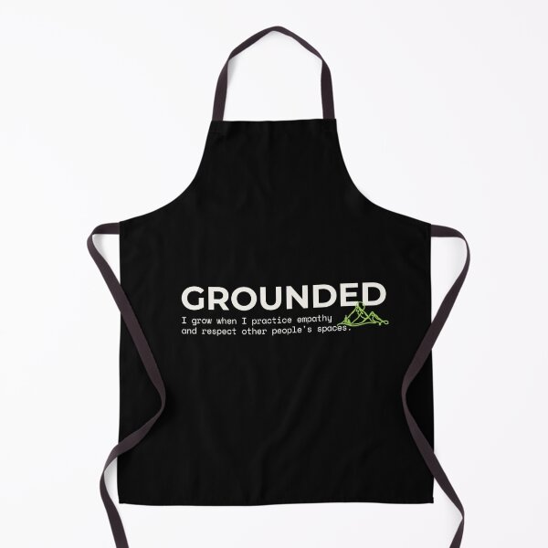 Item preview, GROUNDED - Empathy & Respect Mindful Living Quote. designed and sold by Safe Soul DeLife.