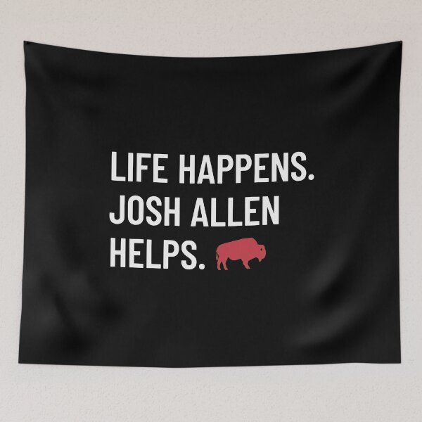 Item preview, Life Happens Fan Support Football designed and sold by BrianSant23775.