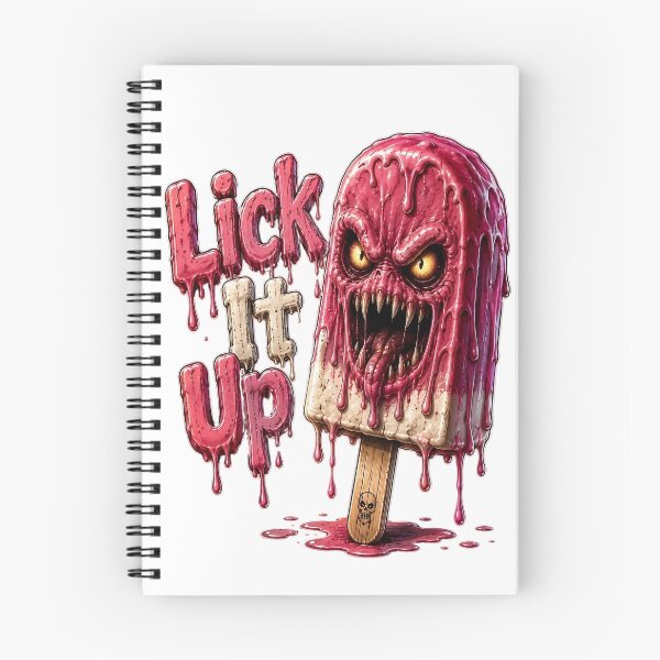Item preview, Lick It Up - Funny Scary Monster Popsicle Horror Comedy designed and sold by HorrorWorldWeb.