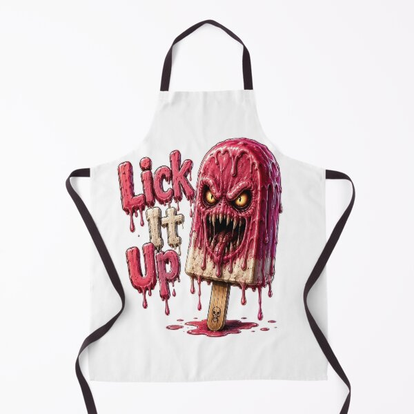 Item preview, Lick It Up - Funny Scary Monster Popsicle Horror Comedy designed and sold by HorrorWorldWeb.