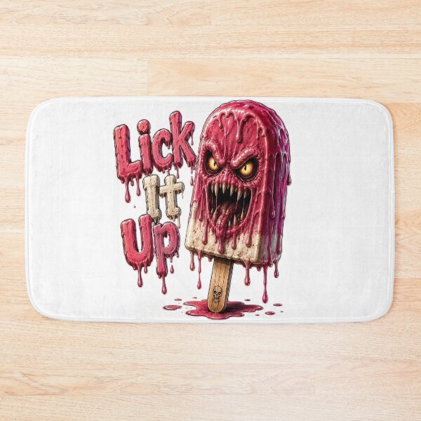Item preview, Lick It Up - Funny Scary Monster Popsicle Horror Comedy designed and sold by HorrorWorldWeb.