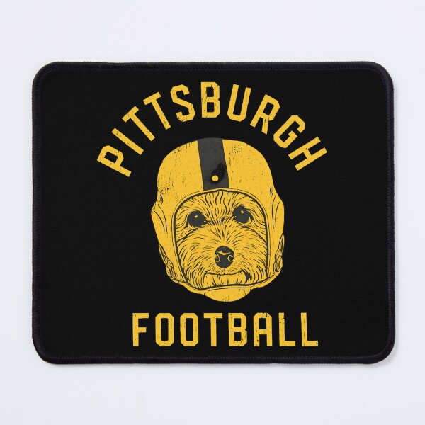 Item preview, Retro Football Dog Pittsburgh Style designed and sold by Elizabeth68301.
