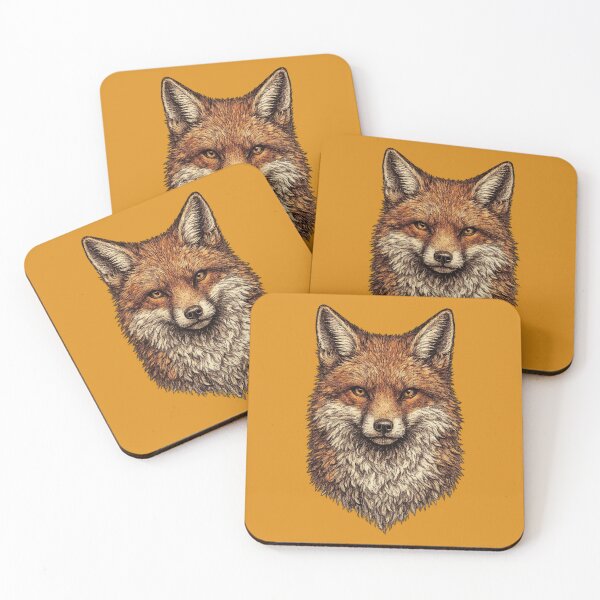 Item preview, Title Wild Red Fox Vintage designed and sold by KrungiT Design .