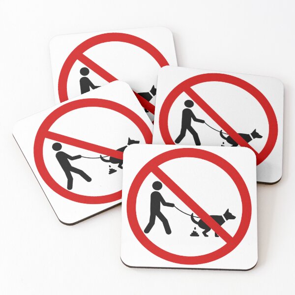 Item preview, No Dog Pooping designed and sold by MonkiFlipp.