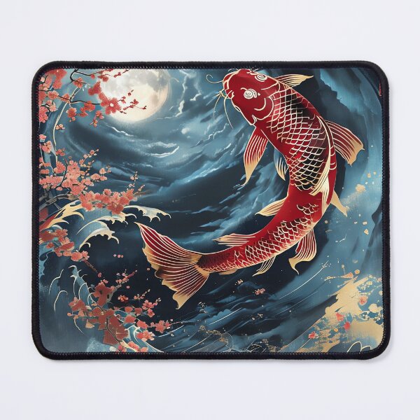 Item preview, Ascension of the Golden Koi designed and sold by ONYX Pixee.