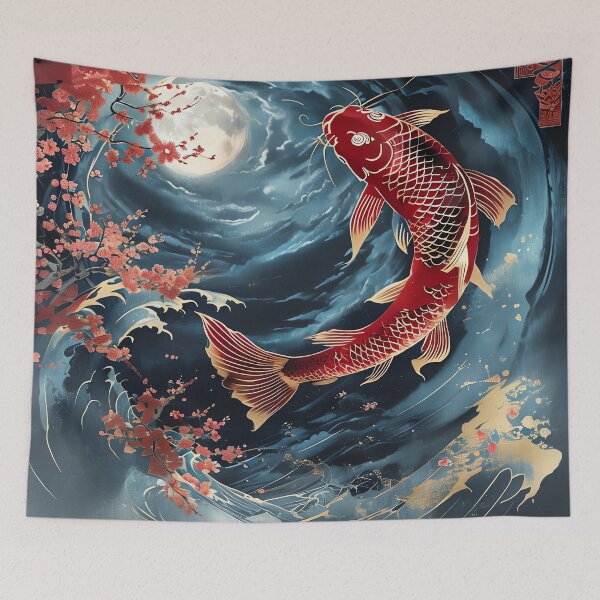 Item preview, Ascension of the Golden Koi designed and sold by ONYX Pixee.