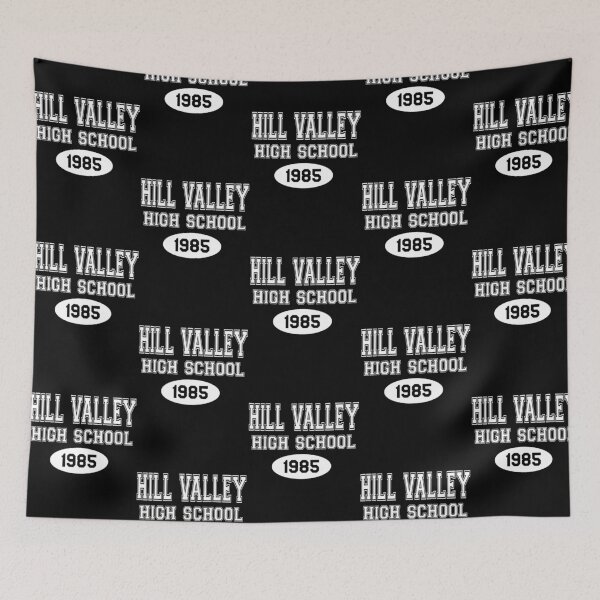 Item preview, Hill Valley High School 1985 - Back To The Future designed and sold by RibbitRender.
