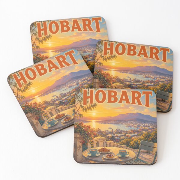 Item preview, Hobart Australia - Scenic Travel Destinations designed and sold by LSVart.