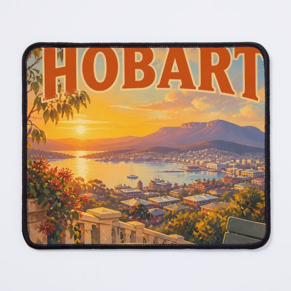 Item preview, Hobart Australia - Scenic Travel Destinations designed and sold by LSVart.