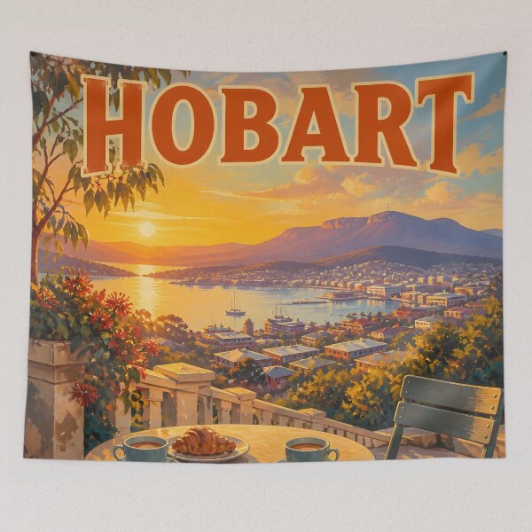 Item preview, Hobart Australia - Scenic Travel Destinations designed and sold by LSVart.