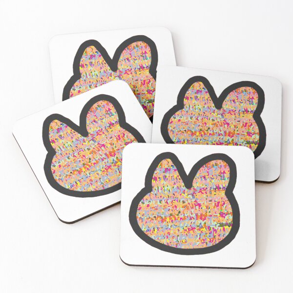 Item preview, Graphiti Bunny - White & Black designed and sold by Fauxkit.