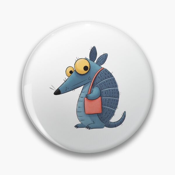 Item preview, Small Tote Armadillo designed and sold by The-Art-of-D.
