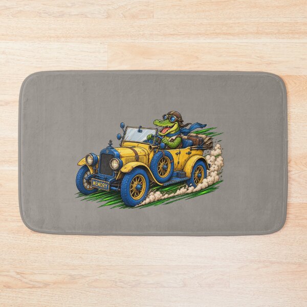 Item preview, Memory Road – Vintage Crocodile Adventure designed and sold by Aimetoi.