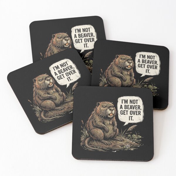 Item preview, I'm Not A Beaver Funny Nutria Sarcasm designed and sold by BeaBuzz.