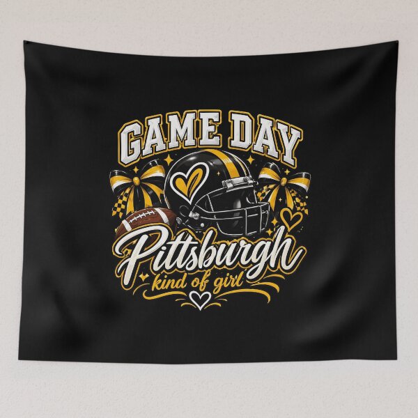 Item preview, Game Day Pittsburgh Style Girl designed and sold by TylerMorg88401.