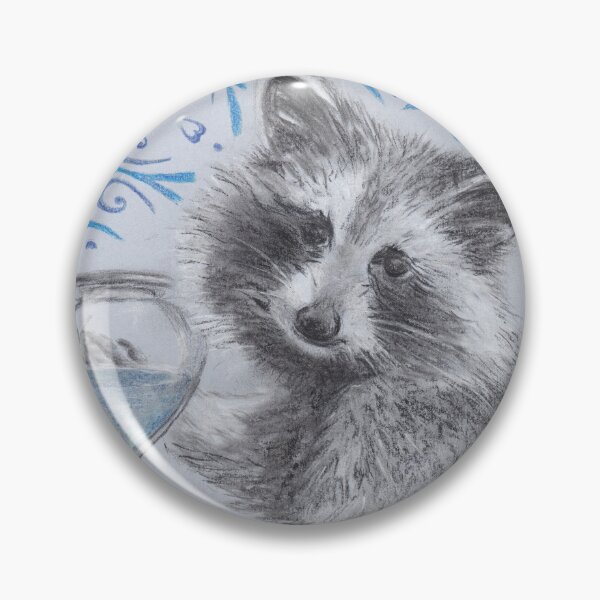 Item preview, Racoon and Hourglass designed and sold by Middia Arts.