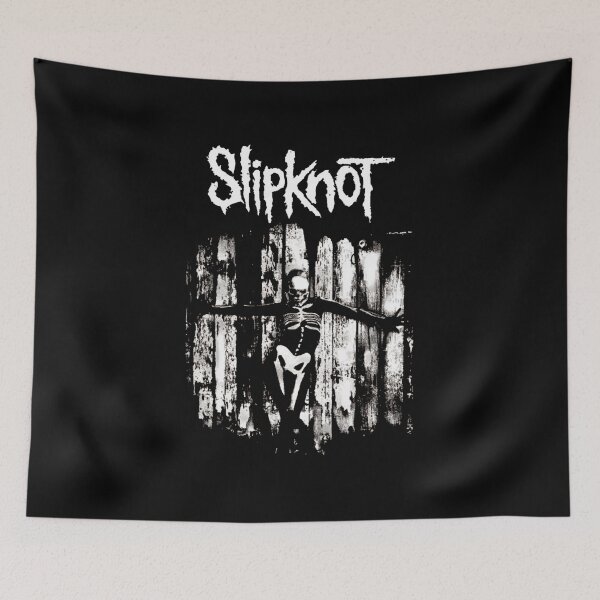 Item preview, Slipknot Skeleton Wood Grungy Design designed and sold by aTiredWitchArt.