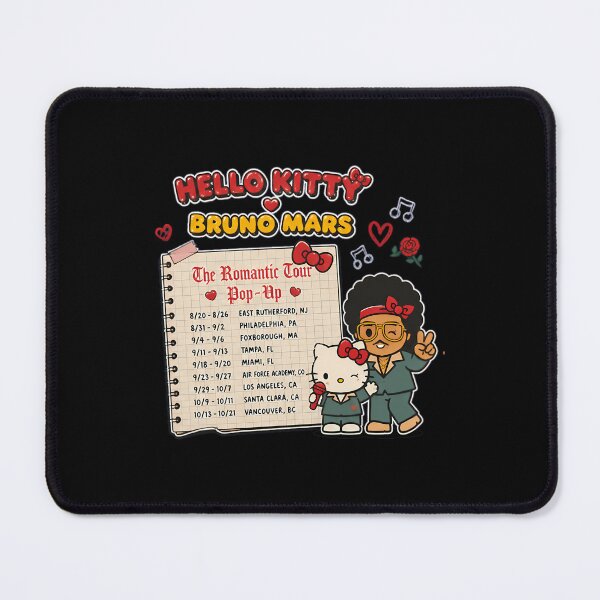 Item preview, Brunooo Marss The Romantic Tour Graphic designed and sold by Lapiinart.