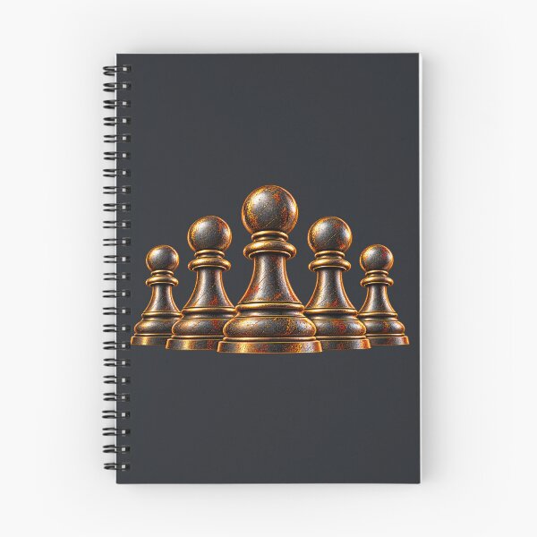 Item preview, Golden Chess Pawns - Dark Chess designed and sold by PrintGo26.