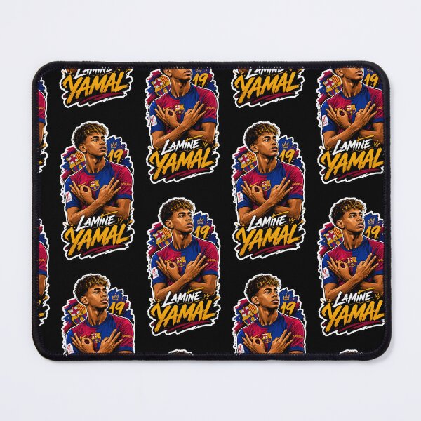 Item preview, Lamine Yamal Barcelona Spain La Liga Soccer Football Fc Barca Sports Player Fcb designed and sold by DUMEJE.