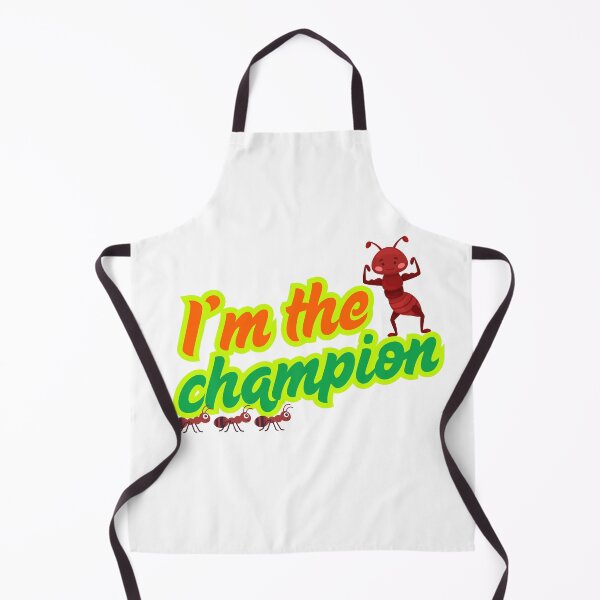 Item preview, Gym Ant Champion - I'm The Champion Cute Fitness Design designed and sold by Mazza-mazza.