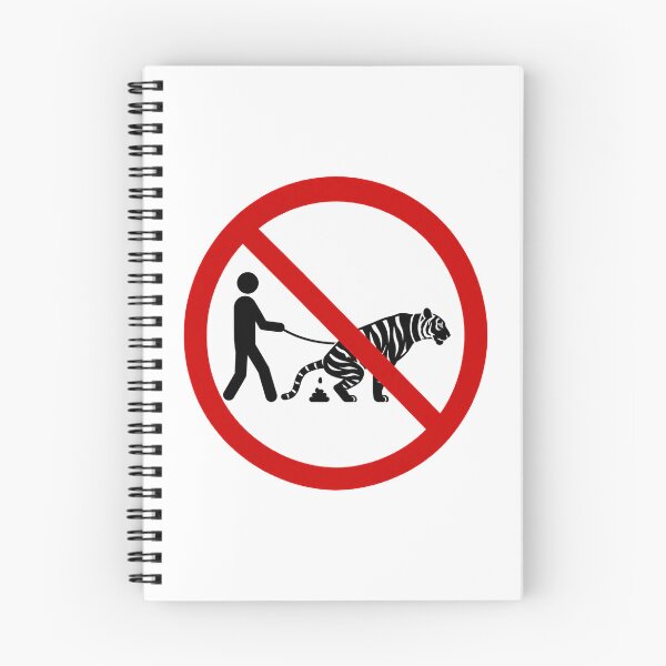 Item preview, No Tiger Pooping designed and sold by MonkiFlipp.