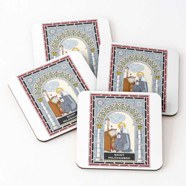 Item preview, St Hildegarde Under Stained Glass designed and sold by delvin-ansley.