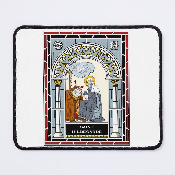 Item preview, St Hildegarde Under Stained Glass designed and sold by delvin-ansley.