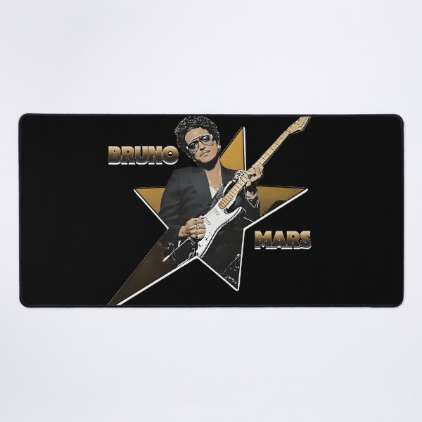 Item preview, Bruno Mars Golden Star Guitarist designed and sold by aTiredWitchArt.