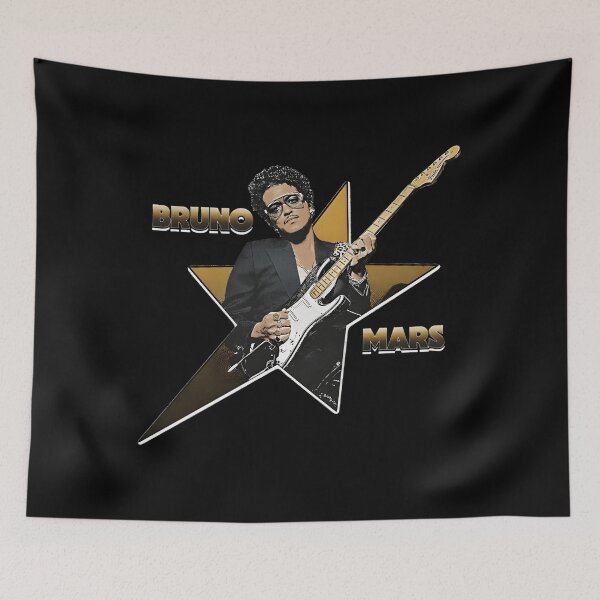 Item preview, Bruno Mars Golden Star Guitarist designed and sold by aTiredWitchArt.