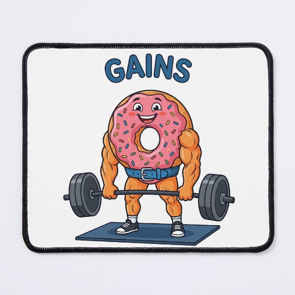 Item preview, Muscolar Donut Deadlift Fitness Gym Gains designed and sold by Zeroserio.