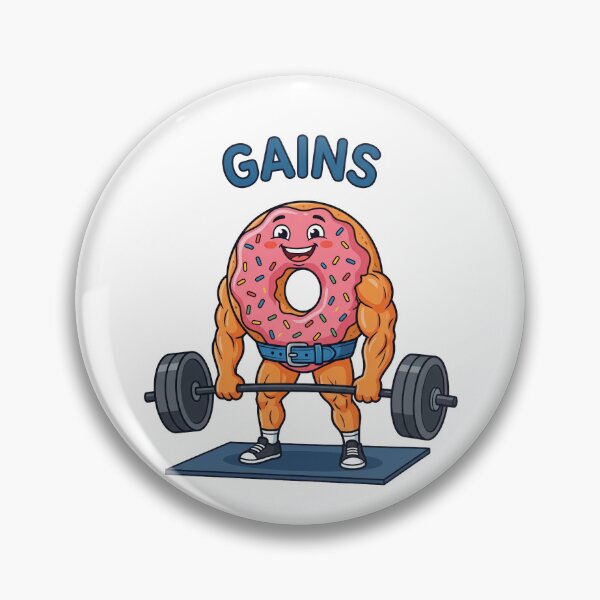 Item preview, Muscolar Donut Deadlift Fitness Gym Gains designed and sold by Zeroserio.