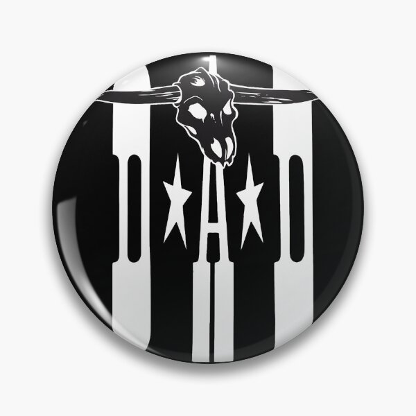 Item preview, Rugged Dad Bull Skull Stars Stripes -14 designed and sold by PenguinBluestar.