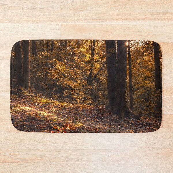 Item preview, Amber Glow Through Autumn Trees designed and sold by MariaAbaza.
