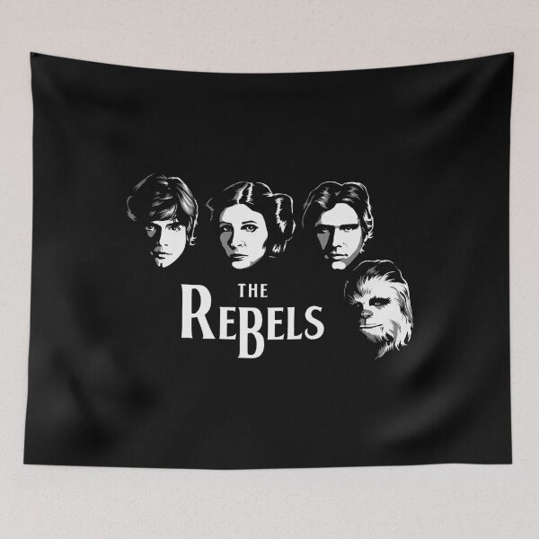 Item preview, The Rebels Star Wars Classic Pop Art designed and sold by aTiredWitchArt.